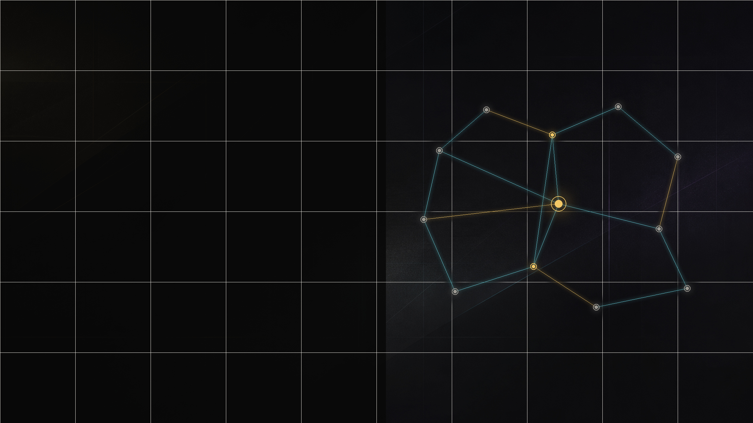 Constellation de voix reliées entre elles, illustration d’un programme d’employee advocacy B2B