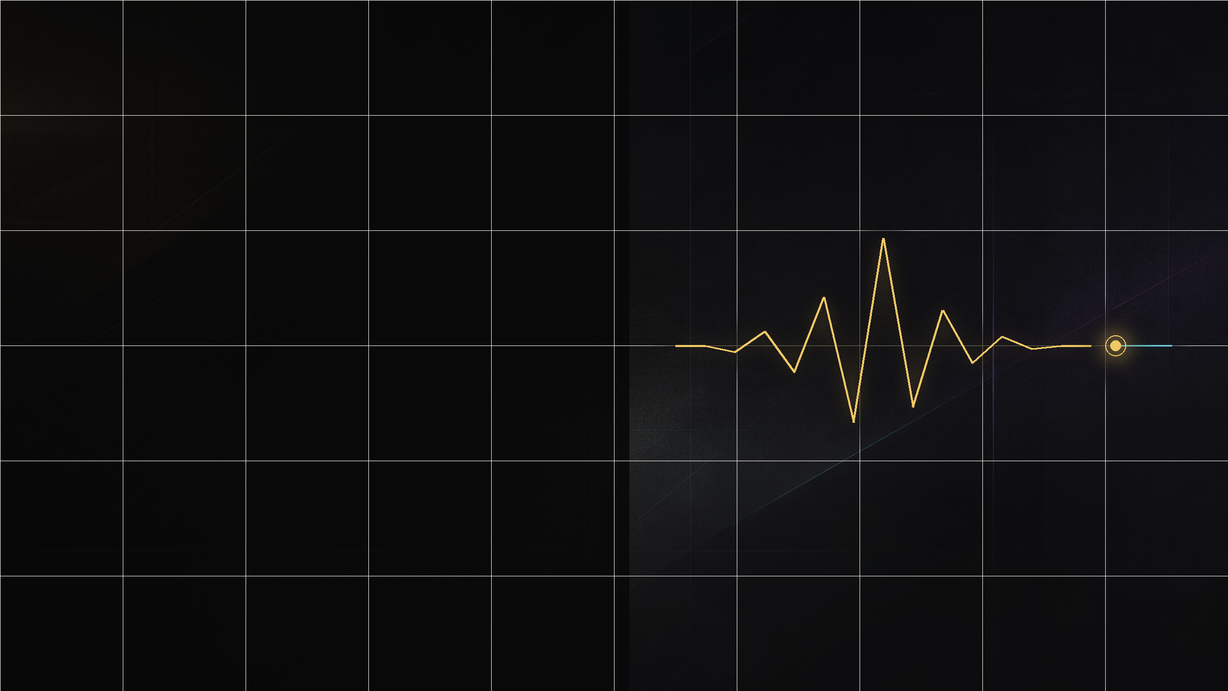 A gold signal carried by an executive voice, illustrating executive communication on LinkedIn